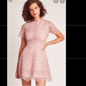 BB Dakota mauve dress